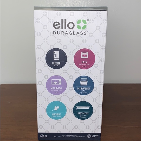 Ello Duraglass Bake & Store Container Set, 4-Piece - Picture 9 of 16